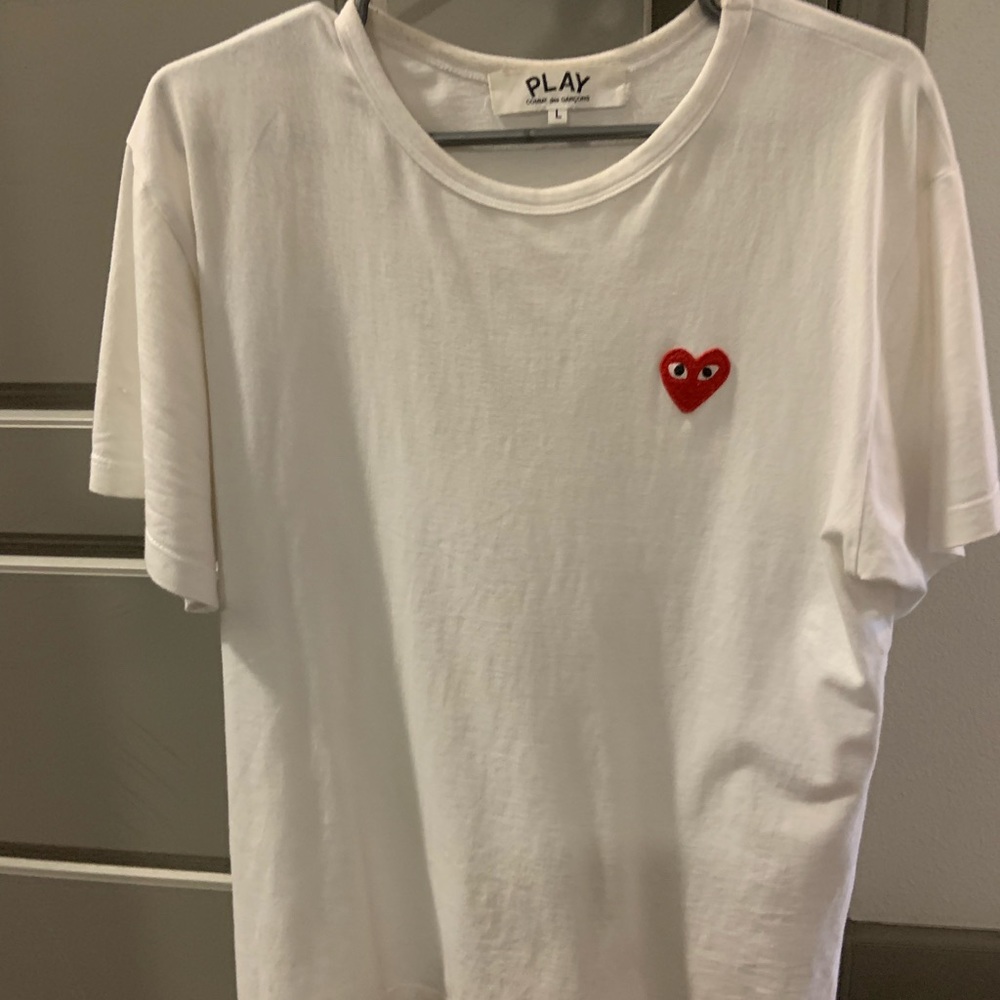Comme des Garcon CDG logo tee